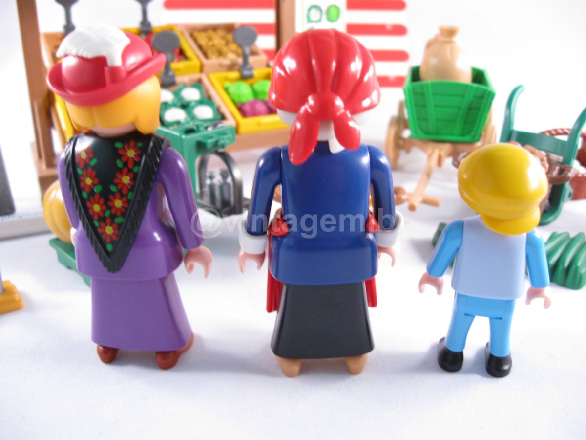 PLAYMOBIL VINTAGE 5341 PRODUCE STAND VICTORIAN MANSION 5300-100