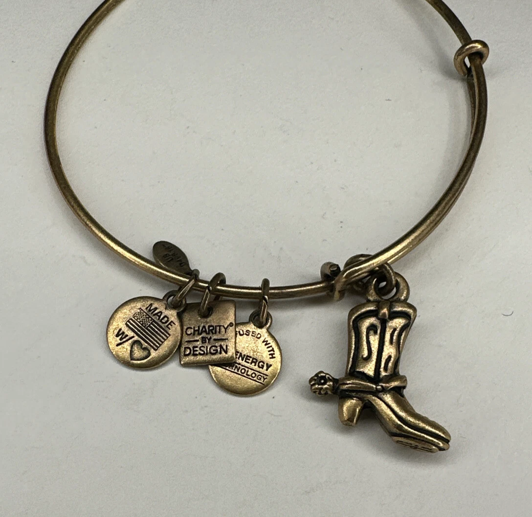 Alex and ani cowboy boot best sale bracelet