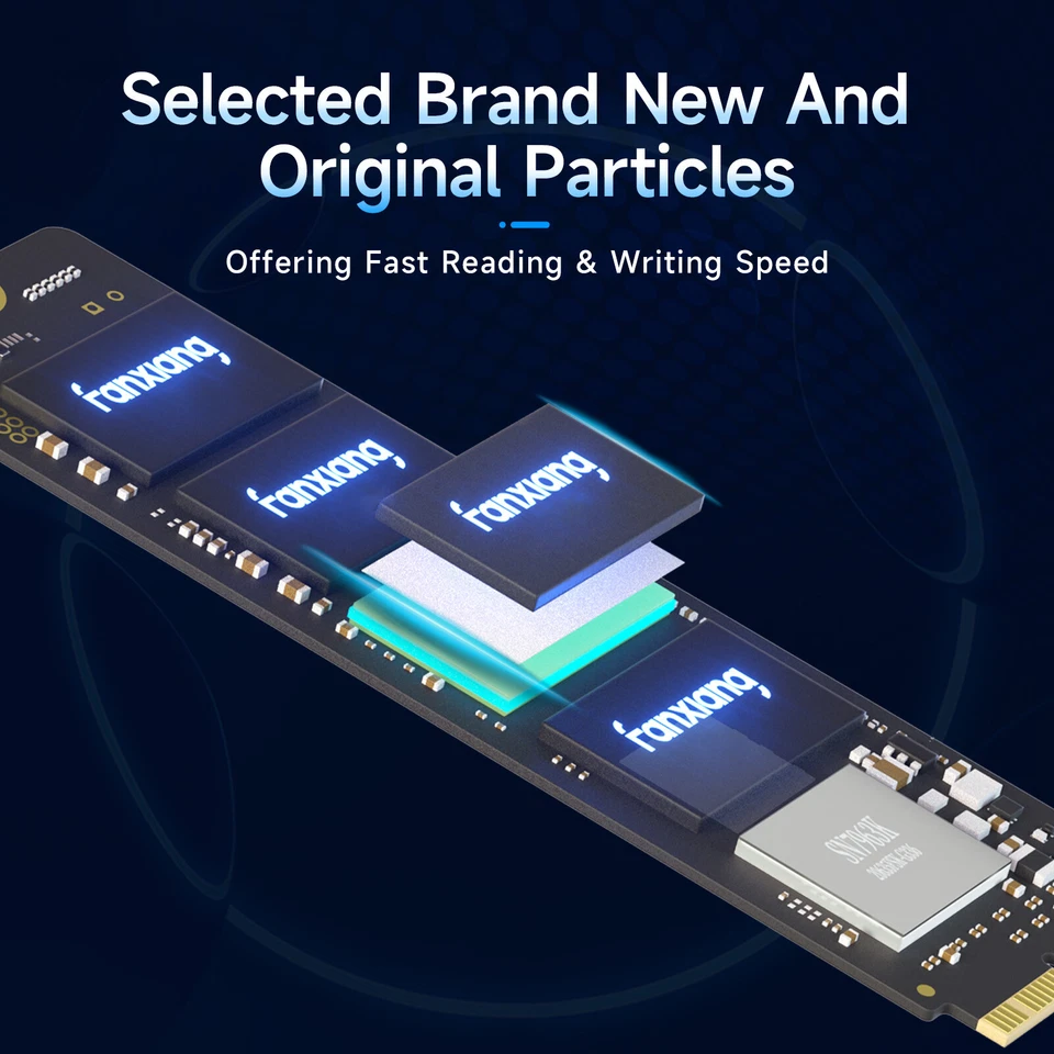 SSD de 1 TB para Apple 2013 2014 2015 2017 MacBook Air A1465 A1466 MacBook Pro Imac Foto 4 de 4