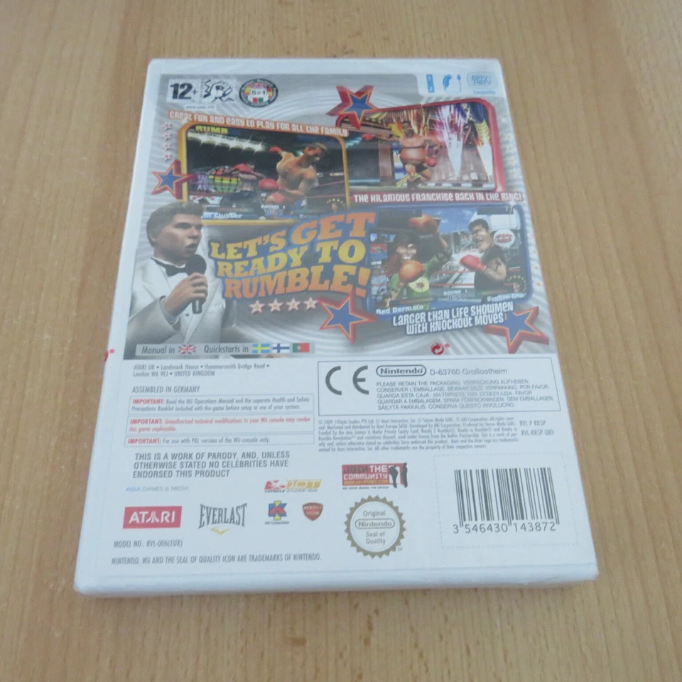 Ready To Rumble: Revolution (Nintendo Wii) -new sealed pal version - Image 3 of 4