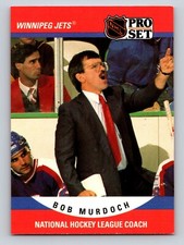 Bob Murdoch 1990-91 Pro Set #680 Winnipeg Jets