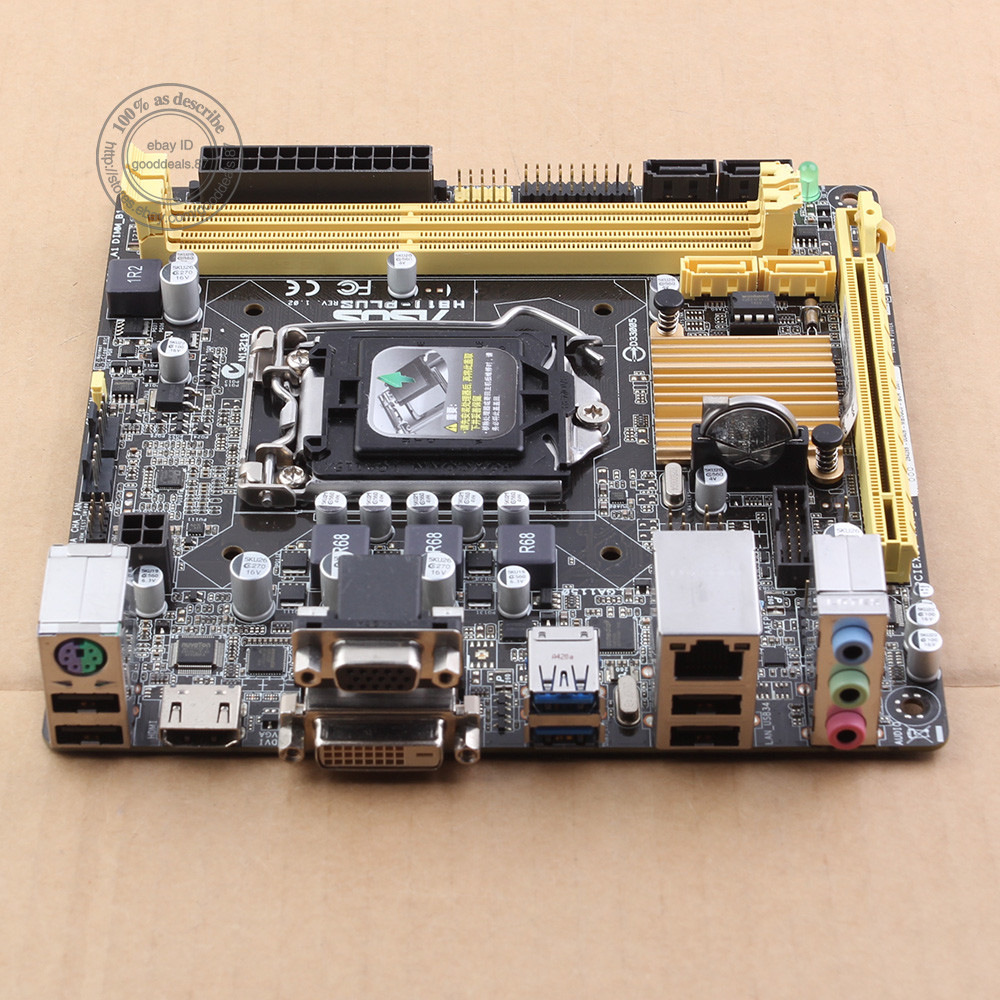 Original ASUS H81I-PLUS LGA 1150 DDR3 Intel H81 Motherboard