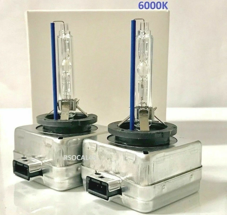 2PCS NEW OEM D1S XENON HID HEADLIGHT BULBS 6000K 85415 85410 66144 66140 - Image 2 of 2