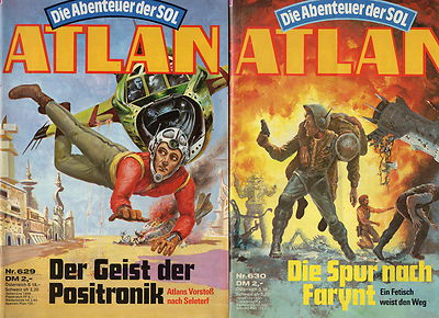 2 Atlan Hefte 629 + 630 1 Aufl. 1983