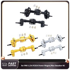 Ricambi gruppo asse anteriore posteriore in lega per FMS 1/24 FCX24 Power Wagon/Max Smasher
