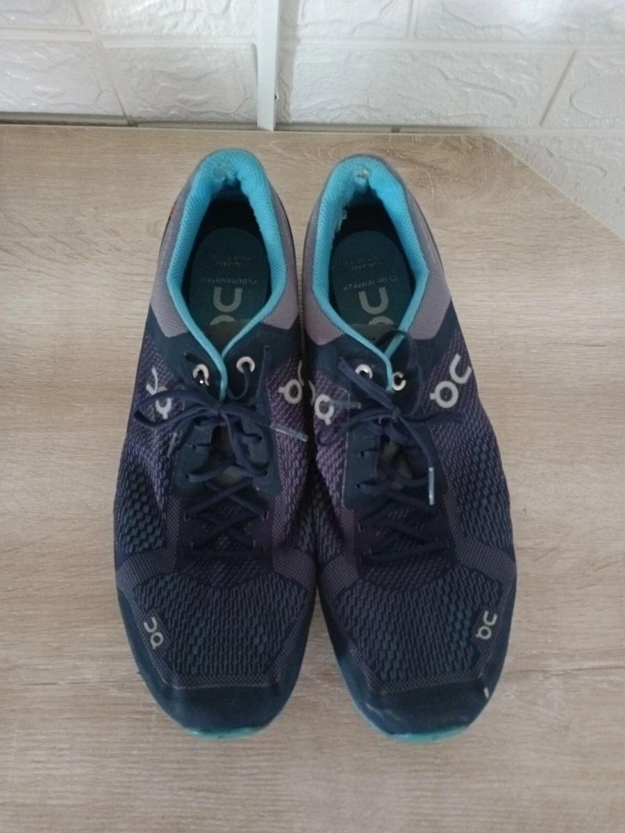 On Cloud Cloudsurfer Midnight Malibu Running Race Shoes Mens Size 12 FLAWS