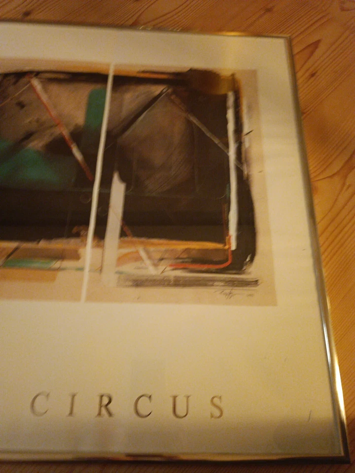 Rolf Knie Circus Zürich Gemälde - Bild 4 von 4