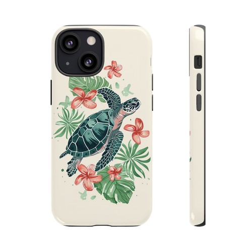 Tropical Turtle Island Flower Phone Case for iPhone, Samsung Galaxy, Pixel - Picture 72 of 175