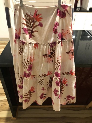 Witchery multicolored floral long skirt - Size 10 - 5+items free post (AU) - Picture 10 of 12