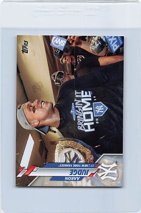 2020 Topps Update #U15 Aaron Judge Variation SP *7288