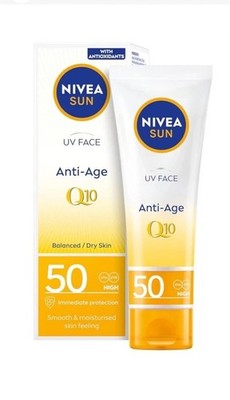 Nivea Sun UV Face Anti-Age Q10 LSF 50 hoher Schutz 