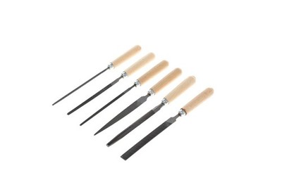 GEDORE RED Key File Set l.177mm 6pcs 4576 Jahre vor Ort Garantie, Red 