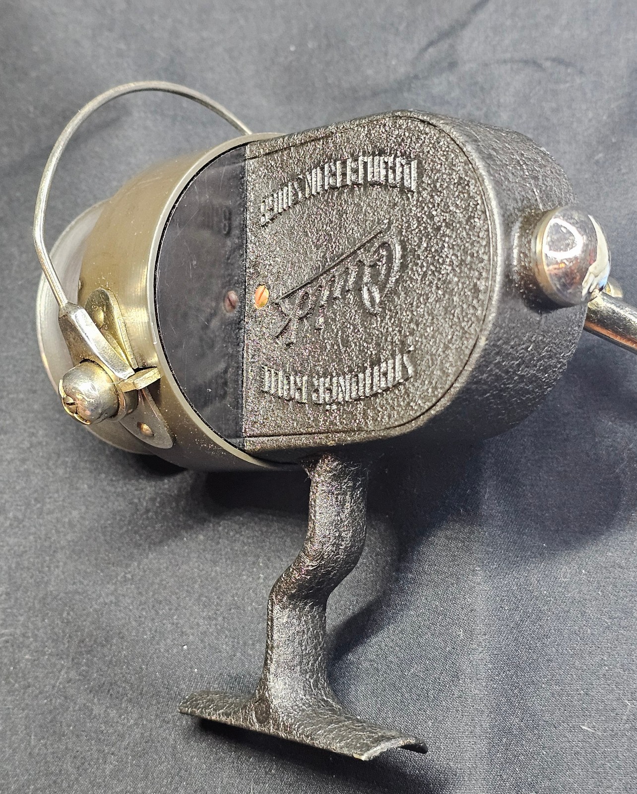 QUICK Stationar Rolle Dam Berlin SW68 Drum Bait Casting Fishing Reel Germany 