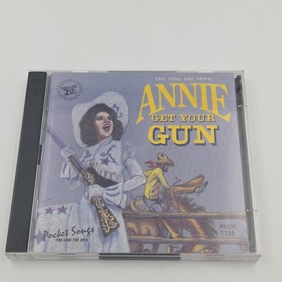 ANNIE GET YOUR GUN - Karaoke: Annie Get Your Gun - 2 CD - Karaoke - EUC OOP Rare
