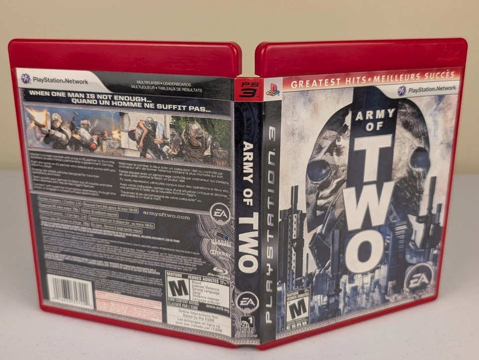 Army of Two (PlayStation 3 PS3)➡️CIB Complete  - Tested - Excellent 📀! - Image 4 of 4