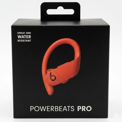 NEW Dr. Dre's Powerbeats Pro Wireless Bluetooth Earphones - Lava Red - FREE SHIP