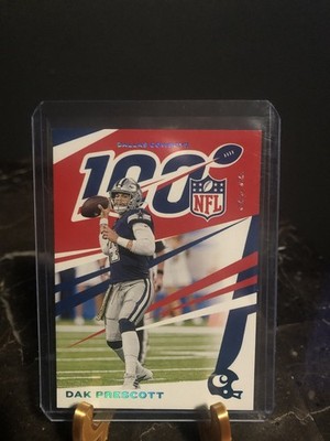 1/1 Dak Prescott One Of One Cowboys 2019 Panini Chronicles - NFL 100 