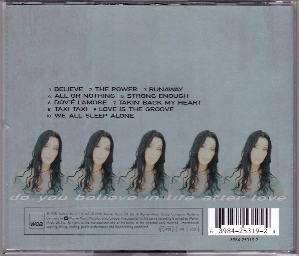 CHER --- Believe --- CD - Bild 3 von 3