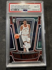 2024-25 Panini Totally Certified - The Mighty Victor Wembanyama #19 PSA 8