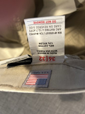 Ariat Men's Flame Resistant Canvas Work Pants Beige 36x32 Cotton/Nylon