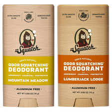 Natural Deodorant for Men - Odor-Squatching Aluminum Free - Mountain Meadow  Lu