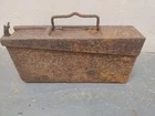 WW2 ORIGINAL GERMAN WEHRMACHT MILITARY MG EMPTY METAL BOX/CONTAINER-3.