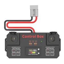 12V Power Distribution Box With USB Type-C LED display For Car Boat RV Universal