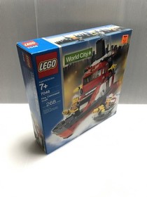 LEGO 7046 World City Fire Command Ship New Sealed
