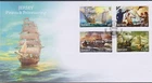 GB - JERSEY 2014 Pirates & Privateers/Sailing Ships/Boats SG 1882-1885 FDC WAR