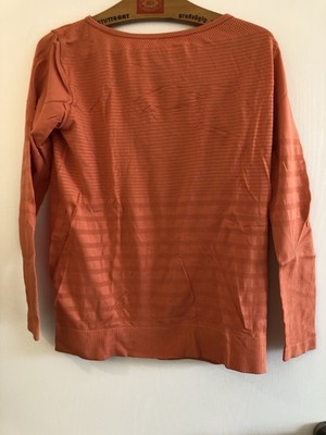 Sport-Pulli, Gr. 36/38, wie neu, orange, atmungsaktiv