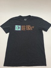 Nike The Nike Tee Swoosh T-shirt Men S Black Tee. 44602