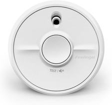 Fireangel SB1-R Smoke Alarm - Toast Proof, Optical Smoke Alarms for Home with Re