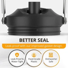 Jmoe USA Improved Jug Lid for Yeti Half Gallon and One Gallon Rambler Jugs 2 in