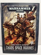 Warhammer 40k 40,000 Chaos Space Marines Codex Heretic Astartes HardCover
