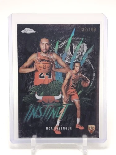 2025 Topps Chrome Noa Essengue Base (RAW)
