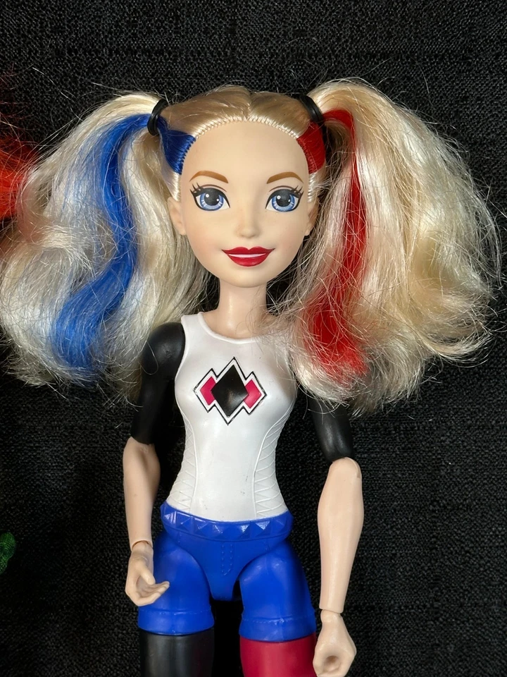 "Muñecas DC Comics Super Hero Girls 12"" lote de 3 Harley Quinn Poison Ivy Frost 2016" Foto 3 de 4