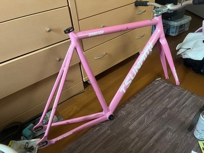 TSUNAMI SNM100 Freme Set Pink Aluminum Fixed Gear Frame 53cm | eBay