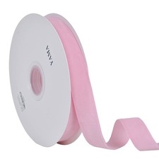 1 Inch Wide Velvet Ribbon, 15 Yard Velvet Ribbon, Single Face Ribbons for Cho...