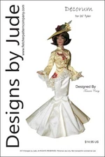 Decorum Doll Clothes Sewing Pattern for 16" Tyler Wentworth Tonner