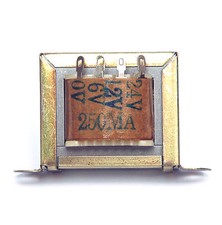 1pc AC power Transformer AC IN AC220V 110V 60Hz Output AC 6V 12V 24V 250mA 6VA