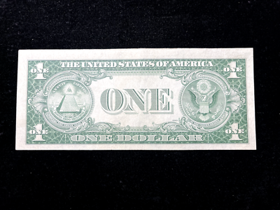 1935-G $1 Silver Certificate Blue Seal + Serial Numbers (Crisp UNC