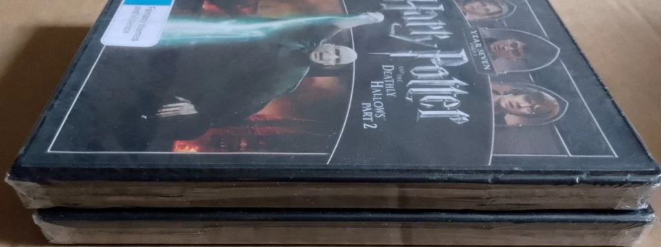 Harry Potter and the Deathly Hallows 1 & 2 2x DVDs Brand New / Sealed R4 - Image 3 of 4