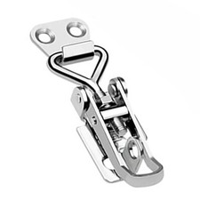 Sleek and Sturdy Stainless Steel Hasp Lock Easy Installation Adjustable