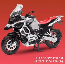 New CCA BMW R1250 GS 1:12 Alloy Die-cast Car Motorcycle Model Toy Gift Giving UK
