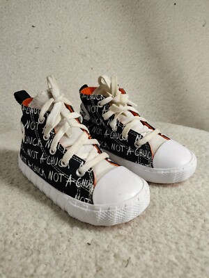 Converse UNT1TL3D Hi Not A Chuck Boys Sneakers Black Lace - Main Image