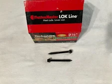 FastenMaster FMTLOK212-50 TimberLOK 2-1/2” Structural Wood Screw, 50 Bx
