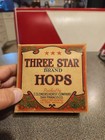 1920/30s THREE STAR BRAND HOPS BOX E. CLEMENS HORST CO. SAN FRANCISCO UNOPENED  — photo 2
