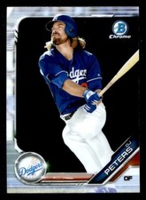 2019 Bowman Chrome Prospects DJ Peters Los Angeles Dodgers #BCP-124