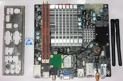 Zotac NM10-E-E NM10-ITX Mini ITX Mainboard Motherboard WLAN Atom D525 2GB Passiv