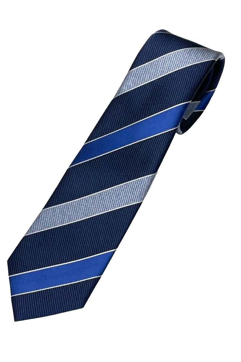 Striped 100% Silk Ties for Men